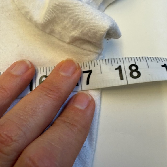 B&C Delirium elephant short sleeve white top 100% Organic Cotton women's size L - Picture 7 of 8